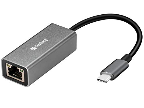Sandberg USB C Gigabit Netzwerkadapter Sandberg USB C Gigabit Netzwerkadapter von Sandberg