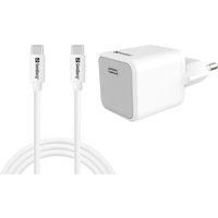 Sandberg USB-C-Ladegerät mit USB-C-auf-USB-C-Kabel 1 m V-6FUTP-05Y, 441-58 Sandberg USB-C-Ladegerät mit USB-C-auf-USB-C-Kabel 1 m V-6FUTP-05Y, 441-58 von Sandberg