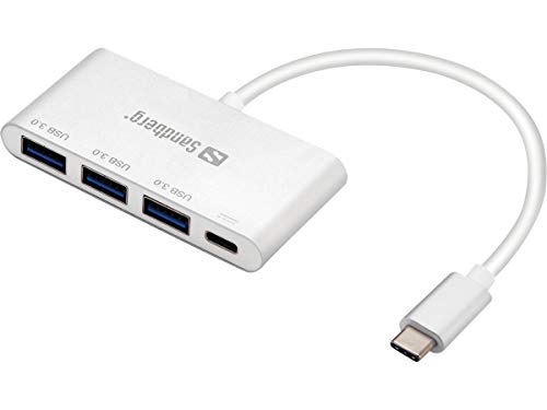 Sandberg USB C bis 3xUSB 3.0 Hub PD von Sandberg