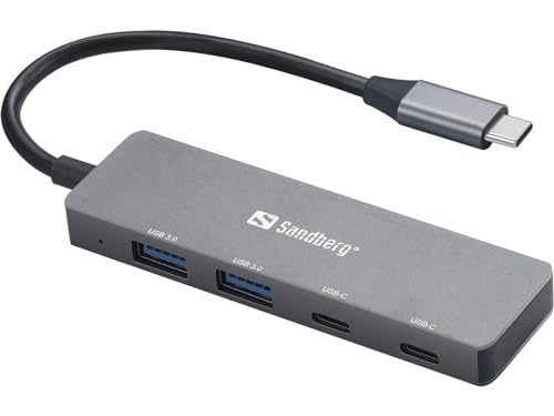 Sandberg USB-C to 2xUSB-A + 2xUSB-C Hub, 136-50 von Sandberg