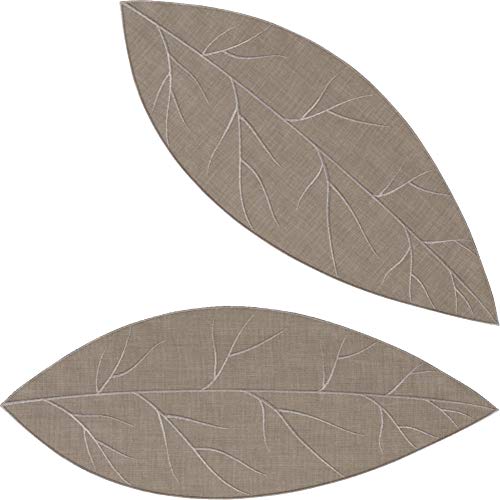 Sander Aufleger"Fashion" 2er-Pack taupe Größe 19x50 cm von Sander