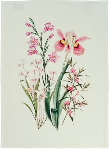 Sander Geschirrtuch - Botanico - Blumen/Floral - Digitaldruck auf Baumwolle Farbe: 14 (Rose/Pink) von Sander