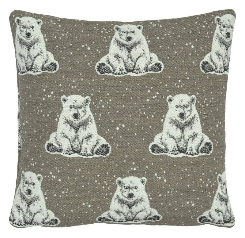 Sander Kissenhülle Sander Kissenhülle Boreas, 27 taupe Sander Kissenhülle Sander Kissenhülle Boreas, 27 taupe von Sander