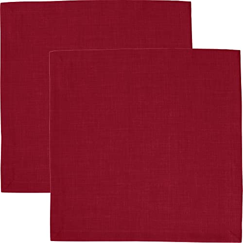 Sander Serviette Loft 2er-Pack fleckabweisend weinrot Größe 40x40 cm Sander Serviette Loft 2er-Pack fleckabweisend weinrot Größe 40x40 cm von Sander