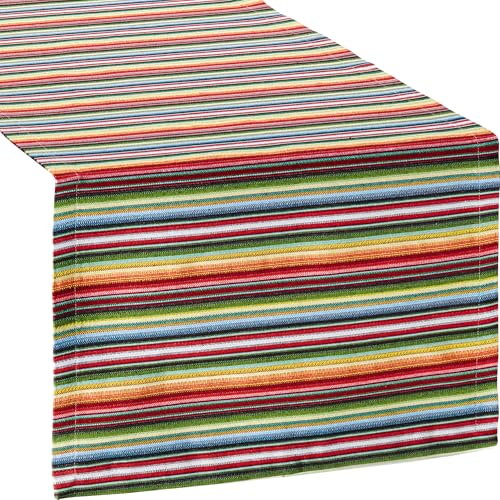 Sander Tischläufer Strip bunt Größe 40x100 cm von Sander