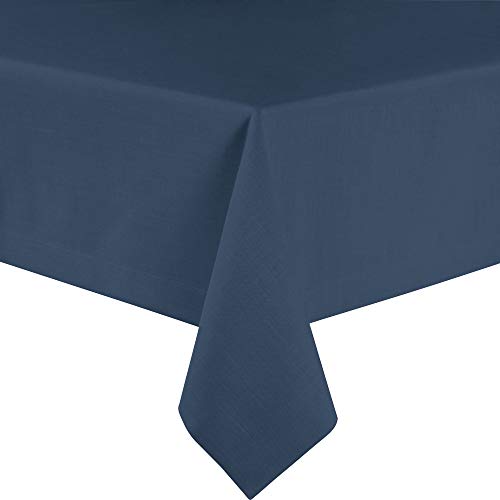 Sander Tischdecke Loft fleckabweisend Jeansblau Größe 150x250 cm von Sander