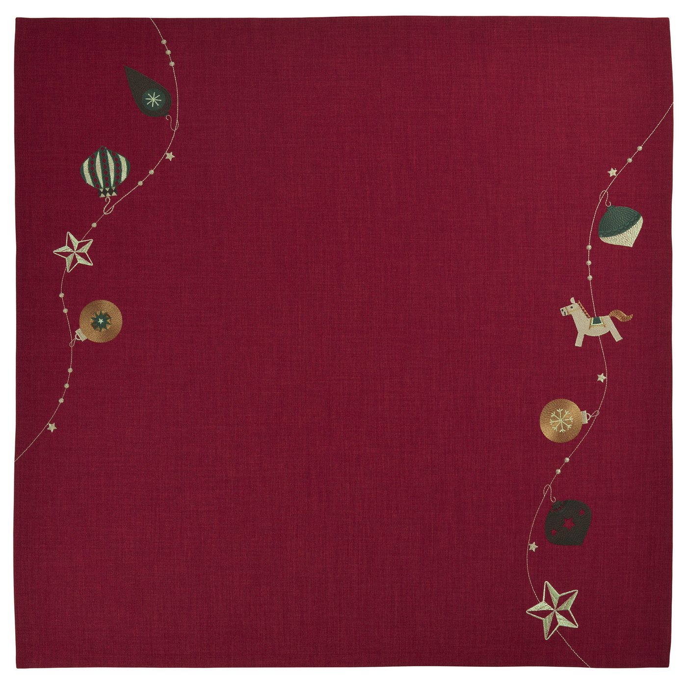 Sander Tischdecke Sander Tisch-Mitteldecke Troy Loft, 26 burgundy Sander Tischdecke Sander Tisch-Mitteldecke Troy Loft, 26 burgundy von Sander