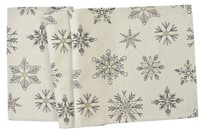 Sander Tischdecke Sander Tischläufer Blizzard, 49 creme Sander Tischdecke Sander Tischläufer Blizzard, 49 creme von Sander