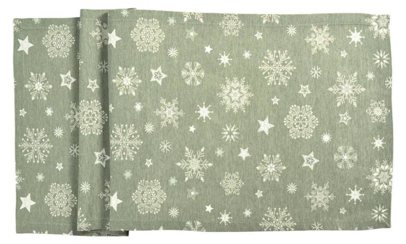 Sander Tischdecke Sander Tischläufer Cristallo Neve, 32 jade Sander Tischdecke Sander Tischläufer Cristallo Neve, 32 jade von Sander