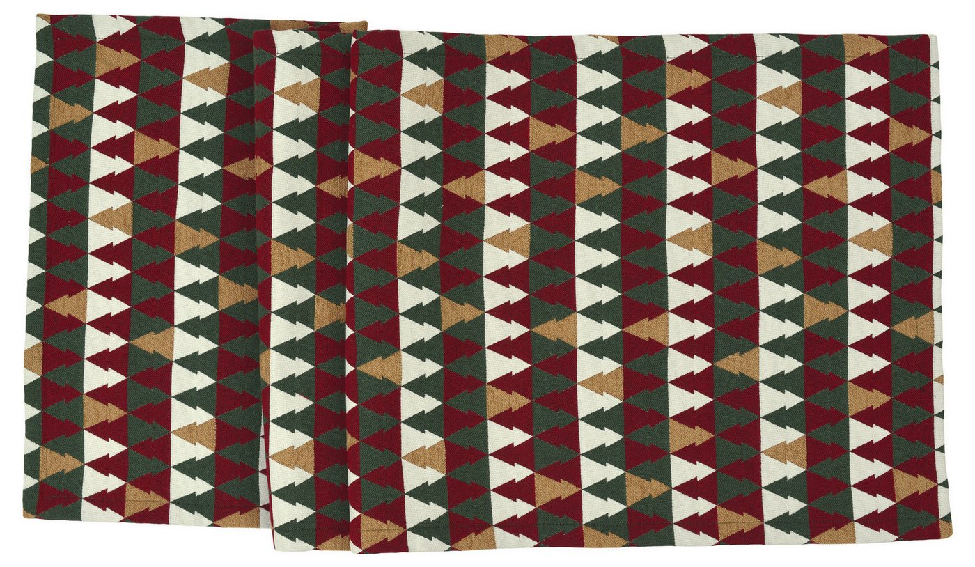 Sander Tischdecke Sander Tischläufer Jultree, 01 red/green Sander Tischdecke Sander Tischläufer Jultree, 01 red/green von Sander