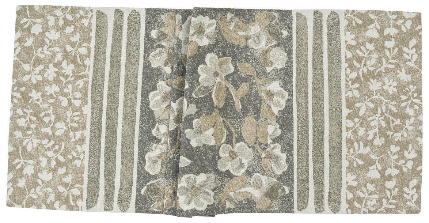 Sander Tischdecke Sander Tischläufer Klint, 21 grey von Sander