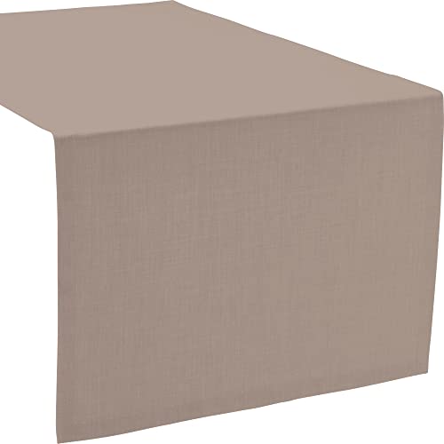 Sander Tischläufer "Loft" fleckabweisend taupe Größe 40x100 cm von Sander