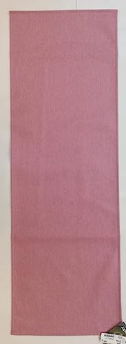 Sander Tischläufer 33 x 100cm Wool rosé 70% Wolle Sommer von Sander