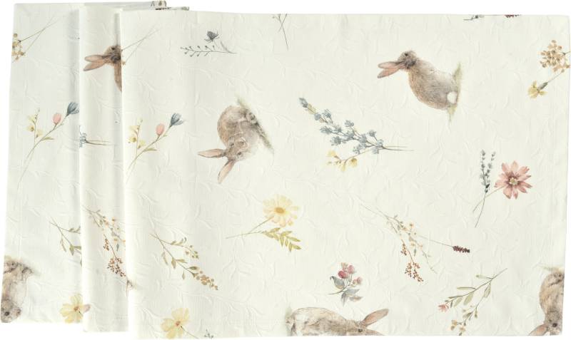 Sander Tischläufer BUNNY BLOOM ca. 40 x 100cm in Farbe original von Sander