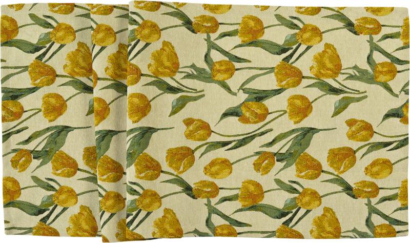 Sander Tischläufer CHALICE ca. 50 x 140cm in Farbe yellow von Sander