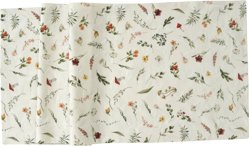 Sander Tischläufer FOREST FLOWERS ca. 50 x 140cm in Farbe original von Sander