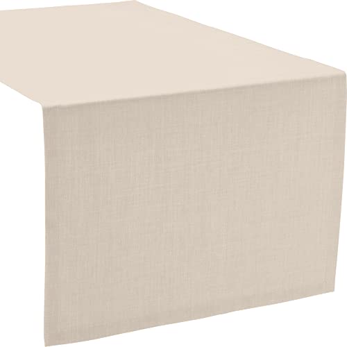 Sander Tischläufer Loft fleckabweisend Sand Größe 50x140 cm von Sander