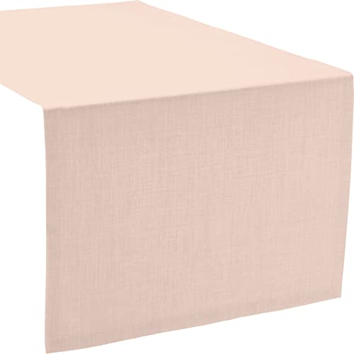 Sander Tischläufer "Loft" fleckabweisend altrosé Größe 40x100 cm Sander Tischläufer "Loft" fleckabweisend altrosé Größe 40x100 cm von Sander