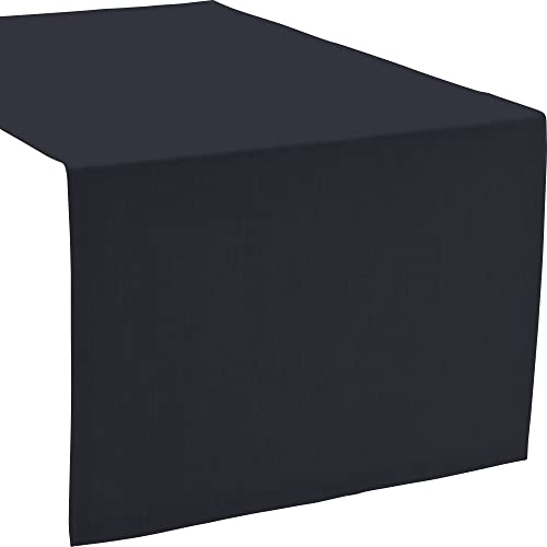 Sander Tischläufer "Loft" fleckabweisend schwarz Größe 50x140 cm Sander Tischläufer "Loft" fleckabweisend schwarz Größe 50x140 cm von Sander