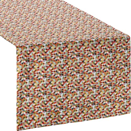 Sander Tischläufer Pin bunt Größe 40x100 cm von Sander