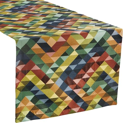 Sander Tischläufer Salsa bunt-blau Größe 50x140 cm von Sander