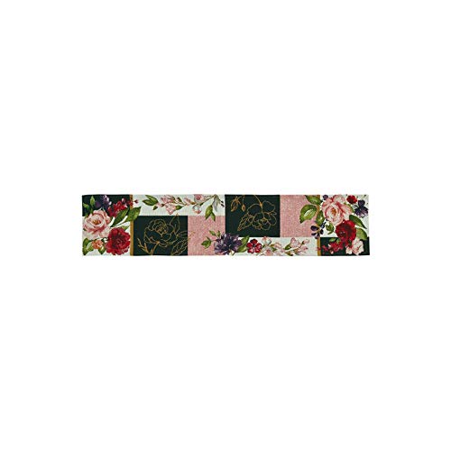 Sander Tischset In Bloom Patch 32 x 32 cm Mehrfarbig Blumen Gobelin von Sander