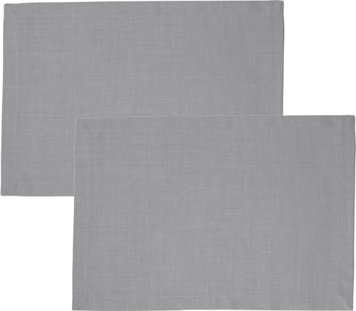 Sander Tischset Loft 2er-Pack fleckabweisend Silber Größe 35x50 cm Sander Tischset Loft 2er-Pack fleckabweisend Silber Größe 35x50 cm von Sander