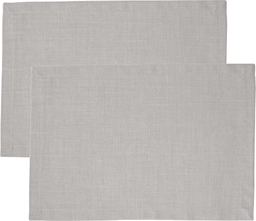 Sander Tischset Loft 2er-Pack fleckabweisend Stein Größe 35x50 cm von Sander