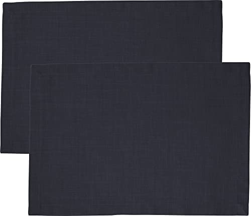 Sander Tischset"Loft" 2er-Pack fleckabweisend schwarz Größe 35x50 cm von Sander