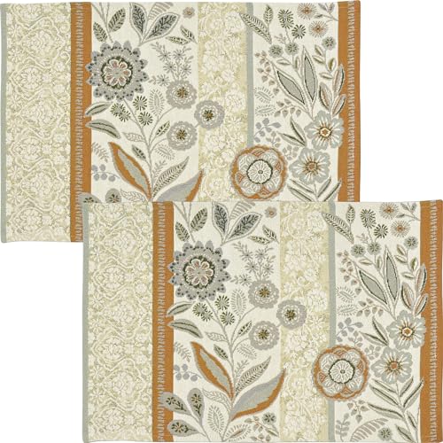 Sander Tischset Loni Stripe 2er-Pack Gobelin Terra-grau Größe 32x48 cm Sander Tischset Loni Stripe 2er-Pack Gobelin Terra-grau Größe 32x48 cm von Sander