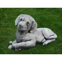Labrador Garten Statue, Hund Figur, Beton Statue Haustier Denkmal, Hunde Figur Verlust, Geschenk von SanderStatue