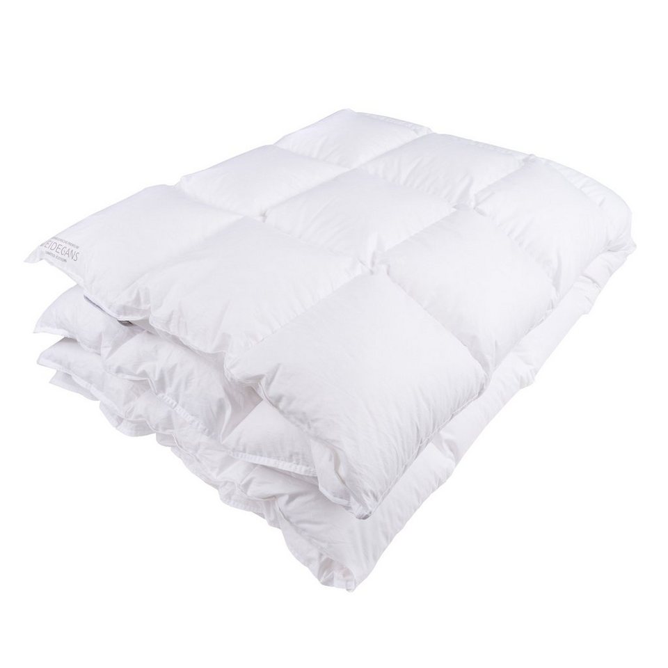 Sanders Kauffmann Gänsedaunenbettdecke Weidegans, Füllung: 100% Gänsedaunen, Bezug: 100% Baumwolle, ausgezeichnete Qualität für erholsamen Schlaf von Sanders Kauffmann