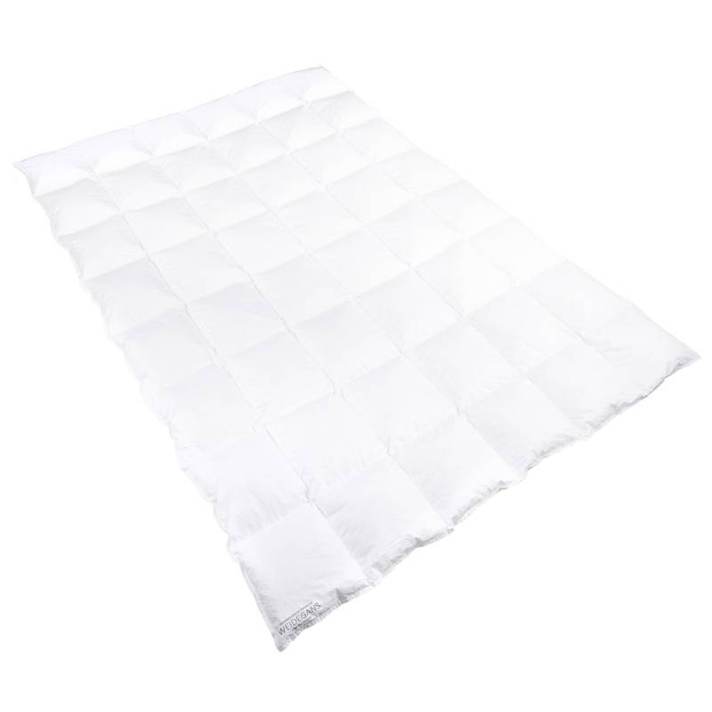 Sanders Kauffmann Gänsedaunenbettdecke Weidegans, Füllung: 100% neue weiße Gänsedaunen, Bezug: 100% Baumwolle, 100% neue weiße Gänsedaunen von Sanders Kauffmann