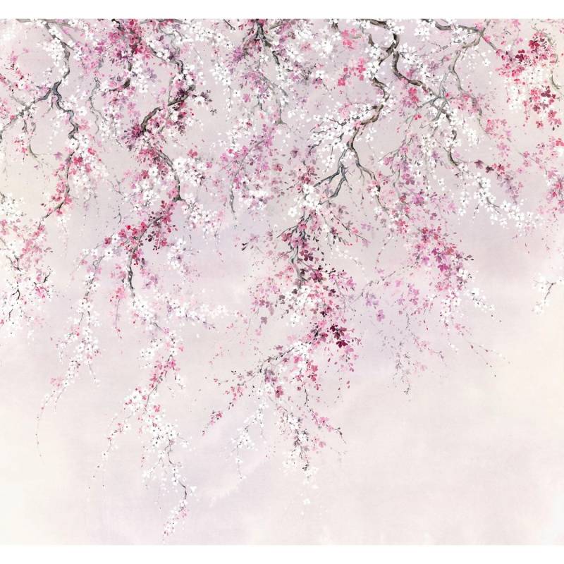 Sanders & Sanders Fototapete Kirschblüten Rosa 300 x 280 cm 612002 von Sanders & Sanders