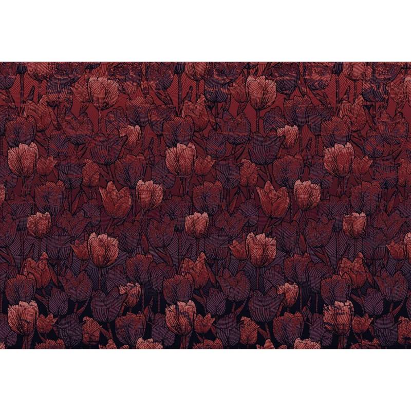 Sanders & Sanders Fototapete Tulpen Rot 400 x 280 cm 611861 von Sanders & Sanders