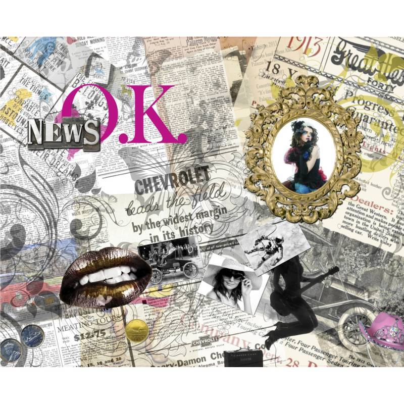 Sanders & Sanders Fototapete Zeitungen Grau Beige und Rosa 360 x 270 cm 600449 Sanders & Sanders Fototapete Zeitungen Grau Beige und Rosa 360 x 270 cm 600449 von Sanders & Sanders