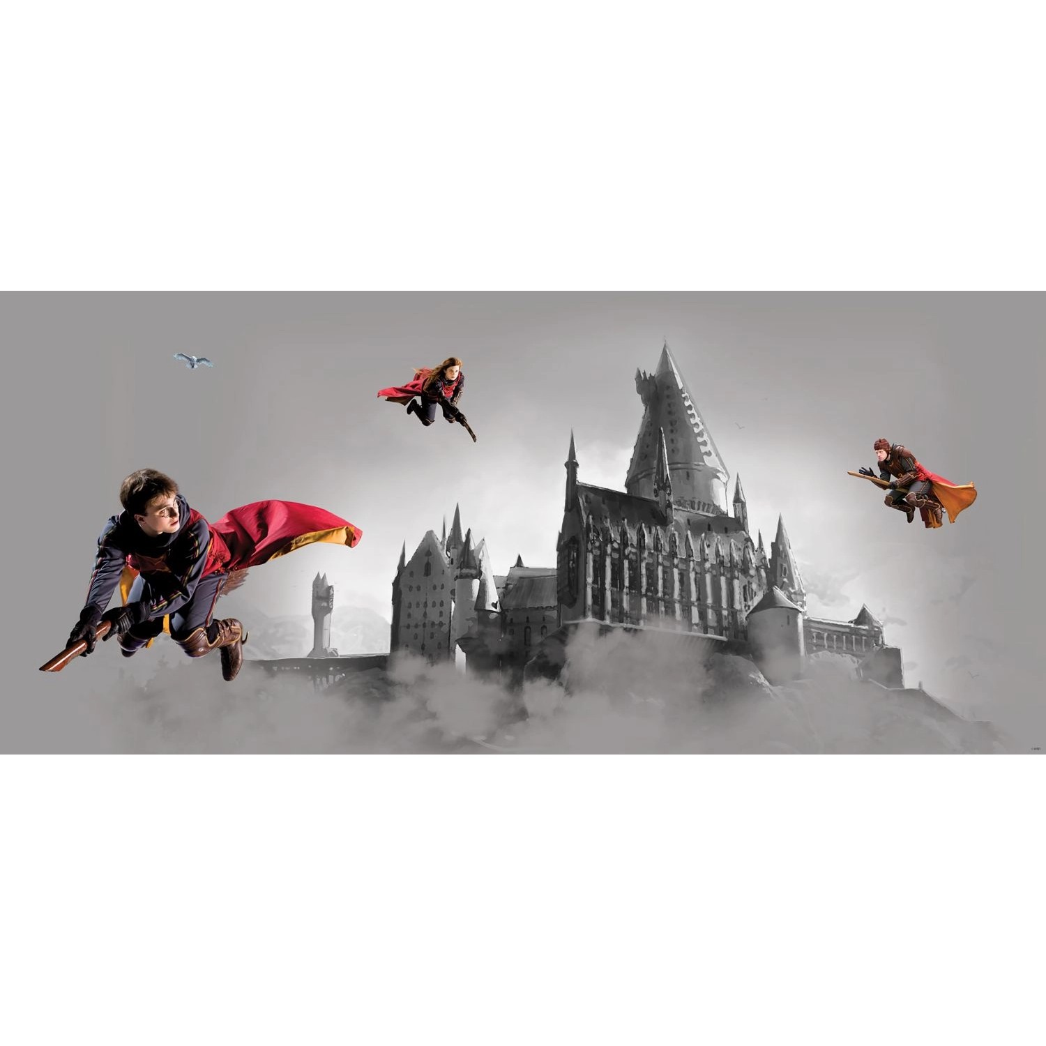 Sanders & Sanders Poster Harry Potter Hogwarts Grau und Rot 1.7 x 0.75 m 601270 Sanders & Sanders Poster Harry Potter Hogwarts Grau und Rot 1.7 x 0.75 m 601270 von Sanders & Sanders