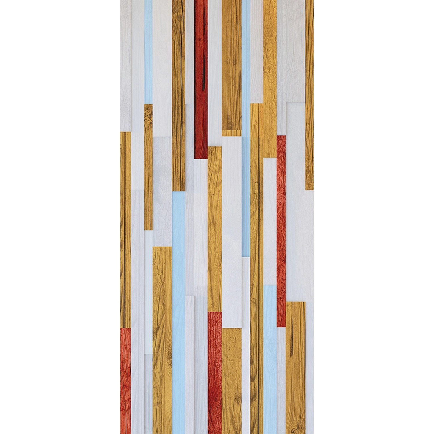 Sanders & Sanders Poster Holzoptik Beige Rot und Blau 90 x 202 cm 600841 Sanders & Sanders Poster Holzoptik Beige Rot und Blau 90 x 202 cm 600841 von Sanders & Sanders