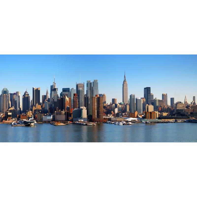 Sanders & Sanders Poster New York Blau 202 x 90 cm 600925 von Sanders & Sanders