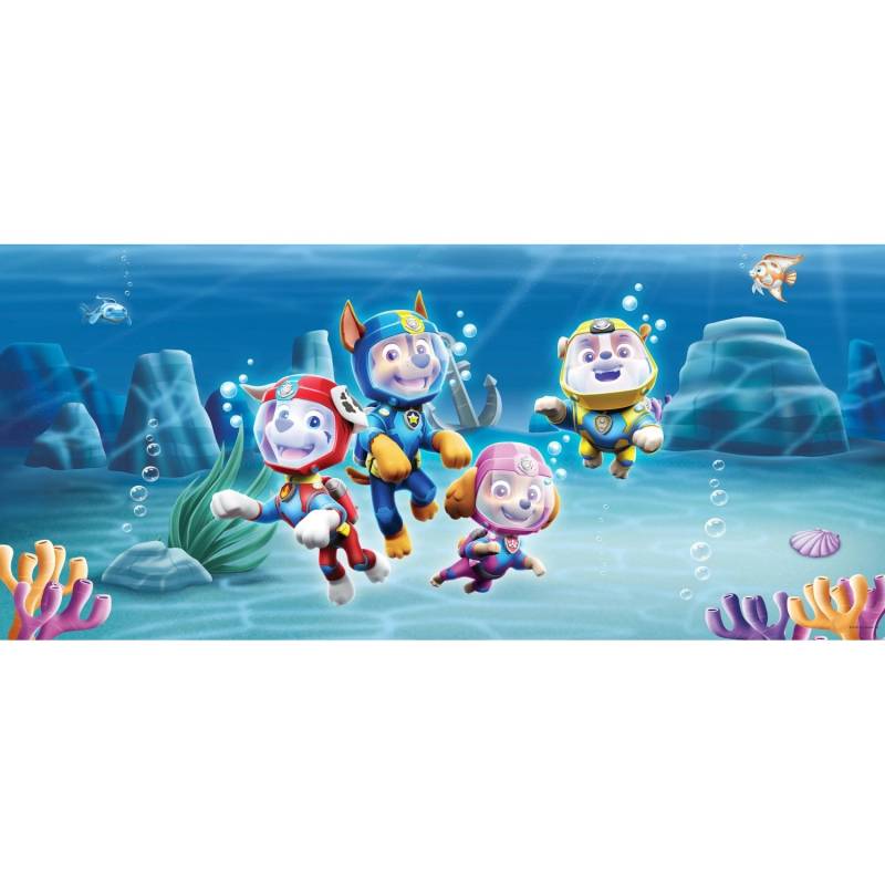 Sanders & Sanders Poster Paw Patrol Blau 1.7 x 0.75 m 601277 von Sanders & Sanders