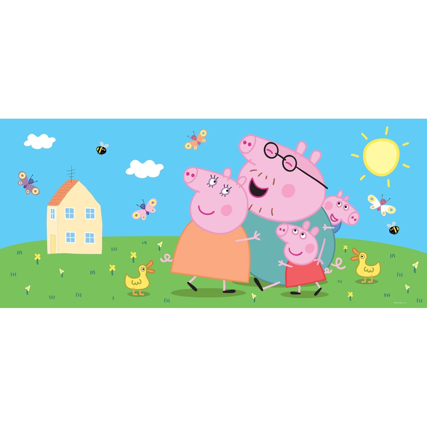 Sanders & Sanders Poster Peppa Wutz Grün Blau und Rosa 1,7 x 0,75 m 601272 Sanders & Sanders Poster Peppa Wutz Grün Blau und Rosa 1,7 x 0,75 m 601272 von Sanders & Sanders