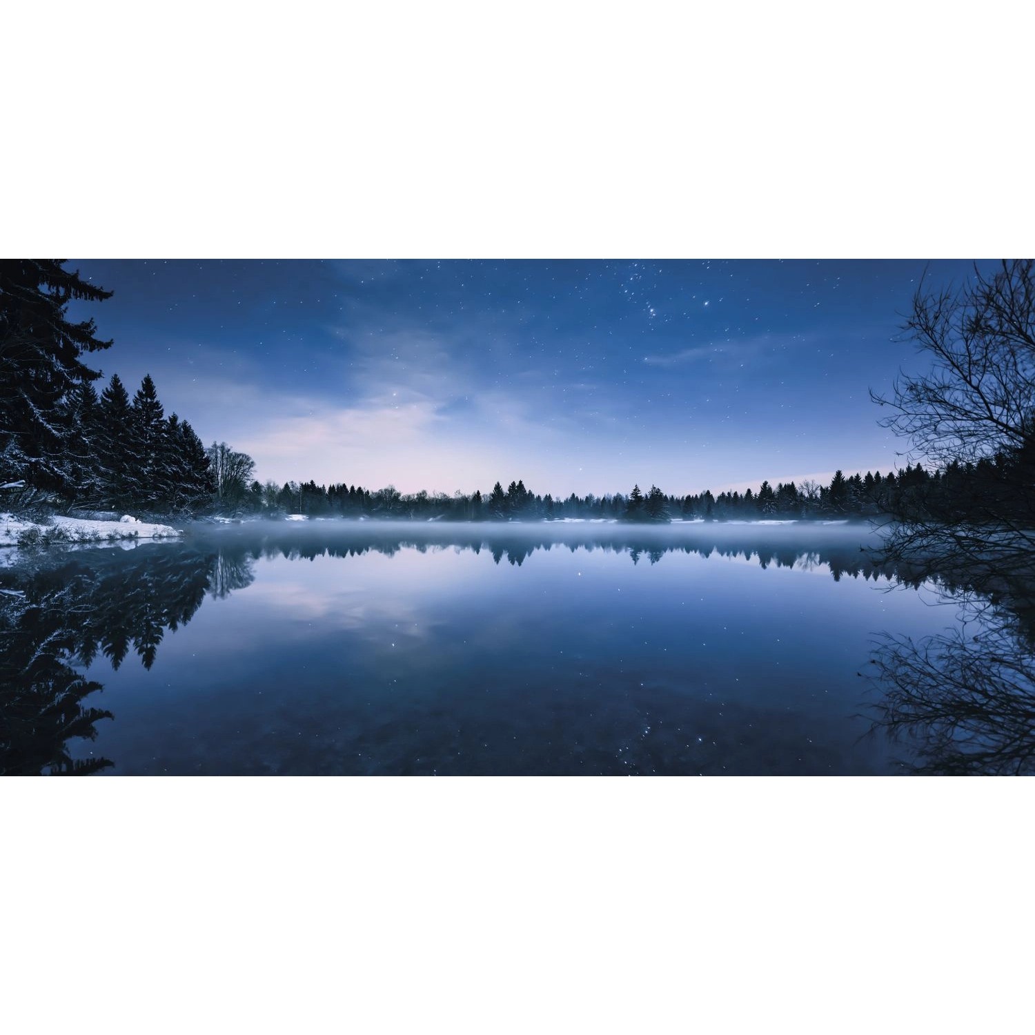Sanders & Sanders Poster Sterne Blau 200 x 100 cm 612509 von Sanders & Sanders