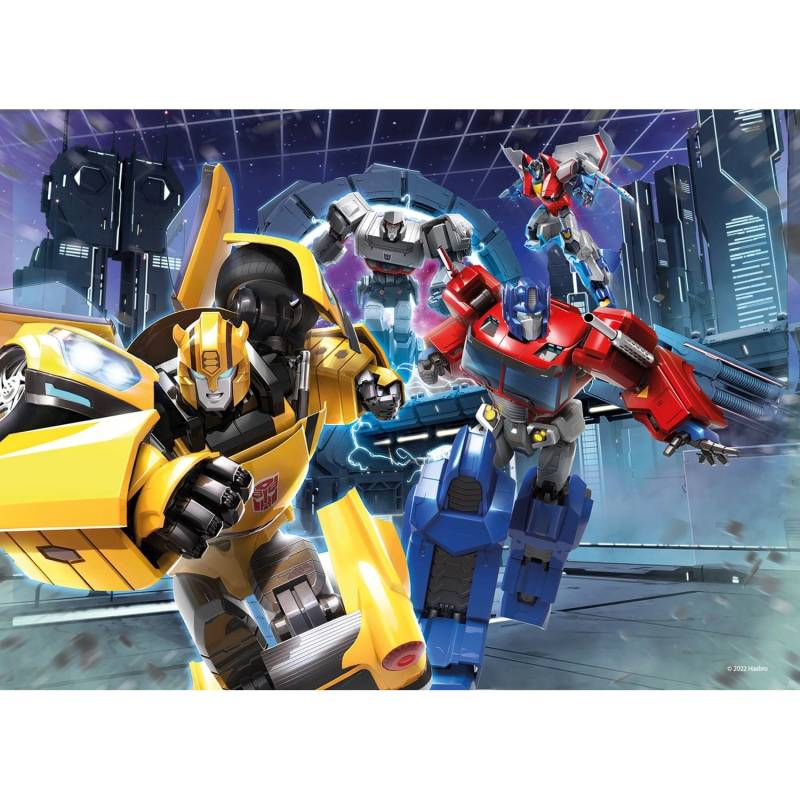 Sanders & Sanders Poster Transformers Gelb Rot und Blau 1,1 x 1,55 m 601255 von Sanders & Sanders