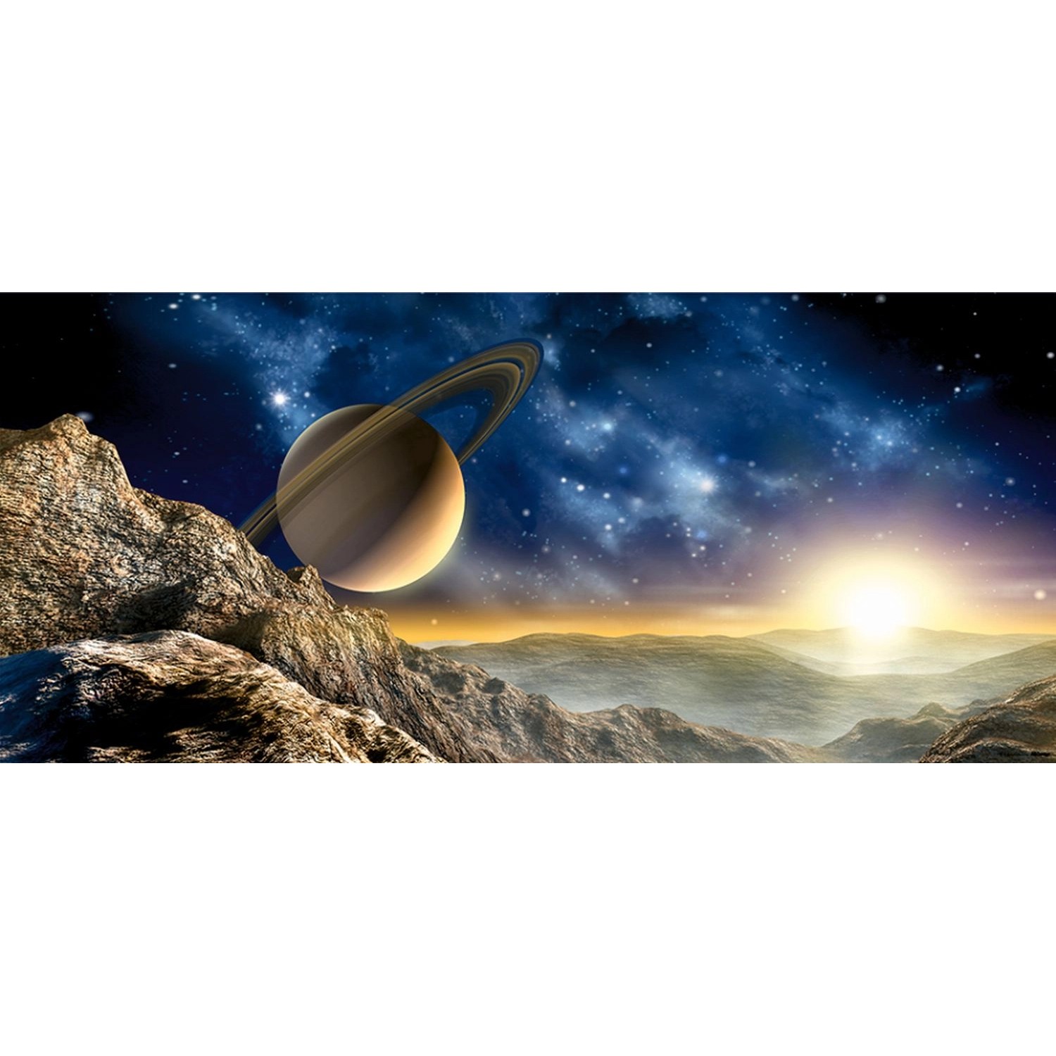 Sanders & Sanders Poster Universum Beige und Blau 202 x 90 cm 600937 Sanders & Sanders Poster Universum Beige und Blau 202 x 90 cm 600937 von Sanders & Sanders