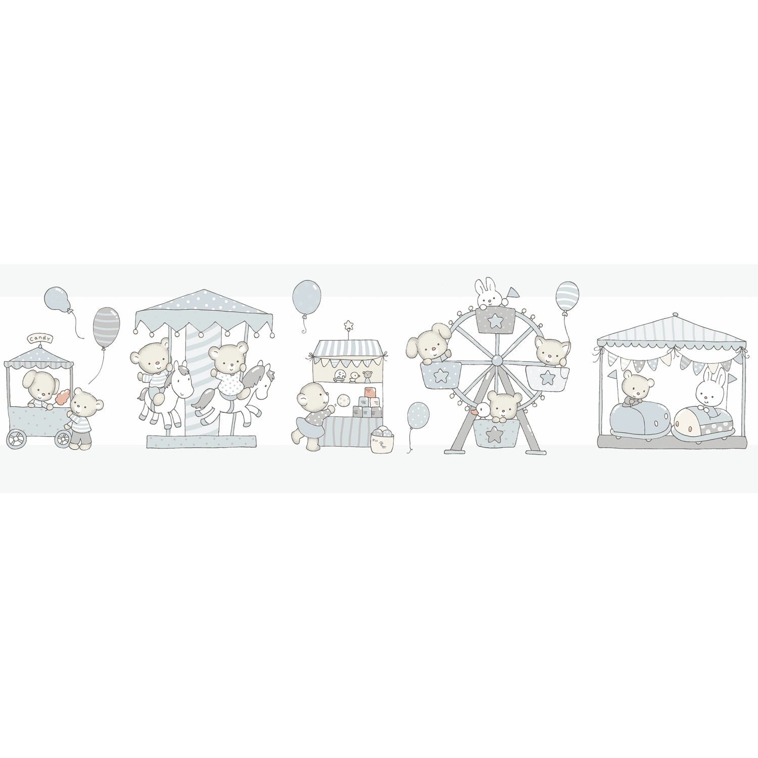 Sanders & Sanders Selbstklebende Tapetenbordüre Tiere Grau 53 cm x 5 m 640600 Sanders & Sanders Selbstklebende Tapetenbordüre Tiere Grau 53 cm x 5 m 640600 von Sanders & Sanders