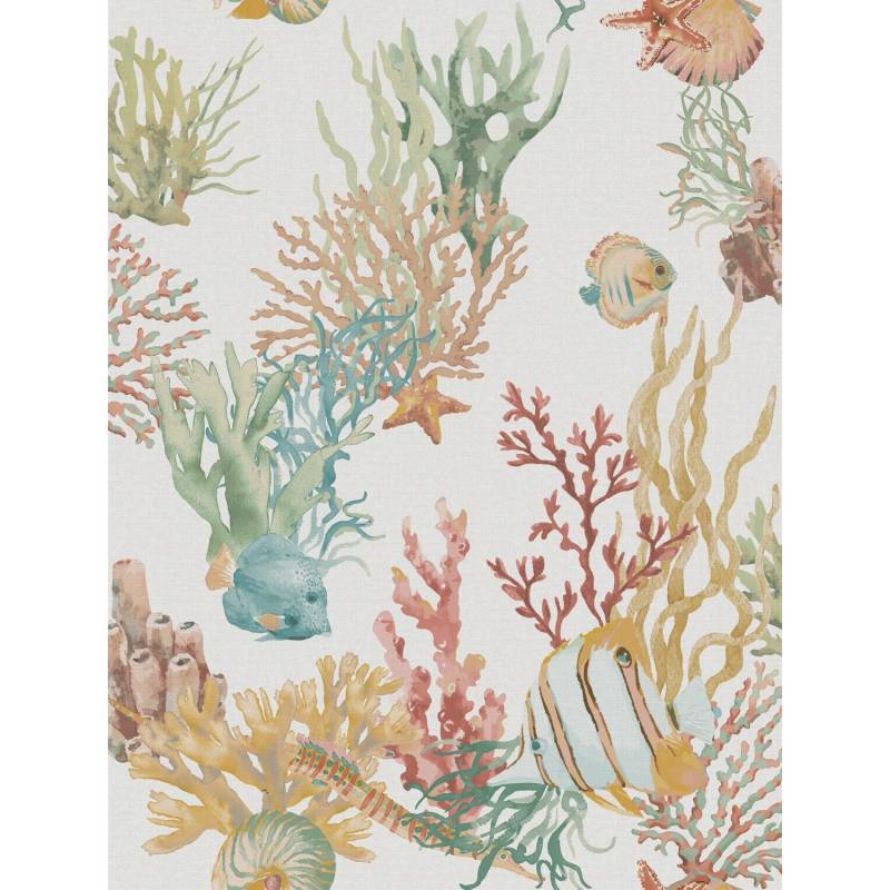 Sanders & Sanders Tapete Unterwasserwelt Grau und Mehrfarbig 53 cm x 10 m Sanders & Sanders Tapete Unterwasserwelt Grau und Mehrfarbig 53 cm x 10 m von Sanders & Sanders