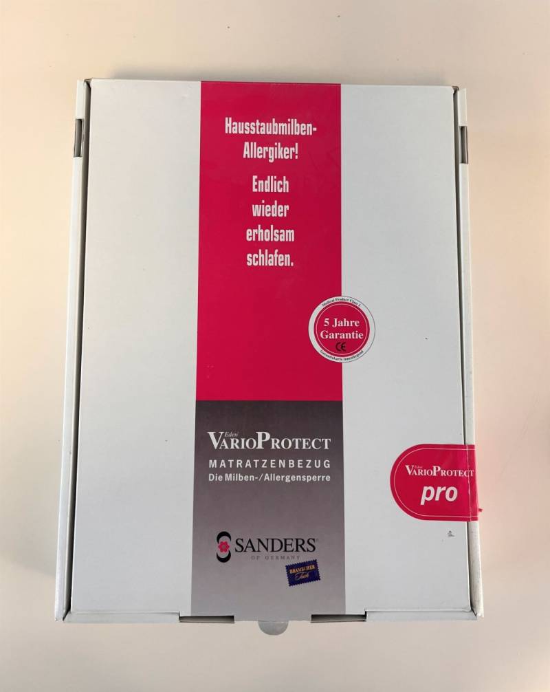 VarioProtect PRO Kinder Allergiebezug Matratzen milbendicht Encasing 70x140 von Sanders