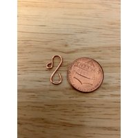 Handgemachte Mini Kupfer Ornamenthaken 3/4" von SandersCraftsShop