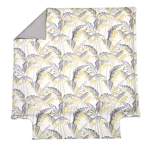 Blanc des Vosges Palm House Bettbezug, 140 x 200 cm, Satin, 100 % Baumwolle von Sanderson