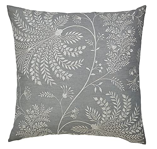 Sanderson King Proteca Kissen, 50 x 50 cm, Grau von Sanderson